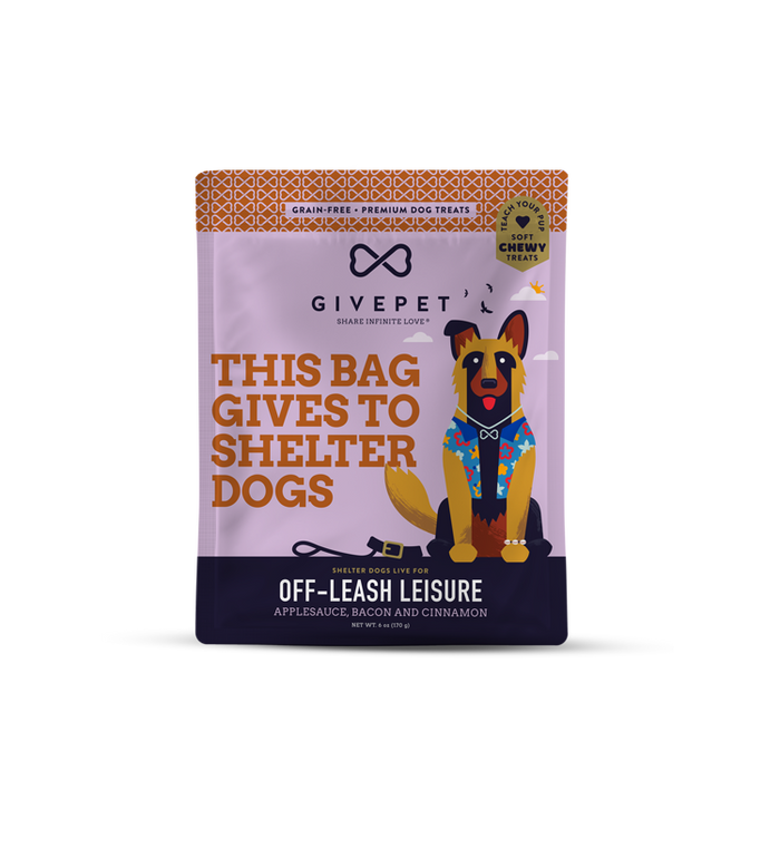 GivePet - GivePet Off-Leash Leisure Soft and Chewy Training Dog Treat