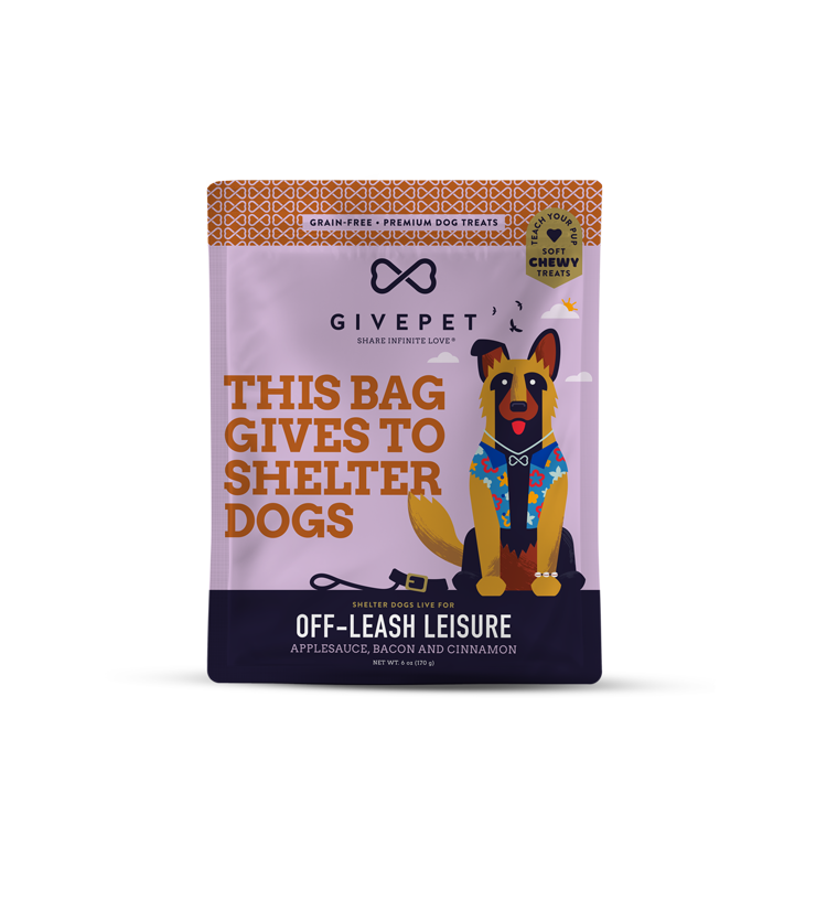GivePet - GivePet Off-Leash Leisure Soft and Chewy Training Dog Treat