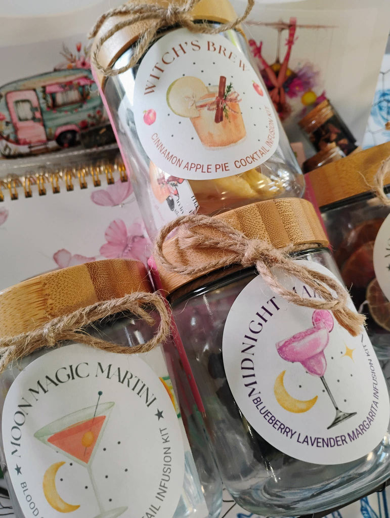 Raven & Rose Apothecary - Caramel Apple Bourbon ~ Cocktail Infusion Kits