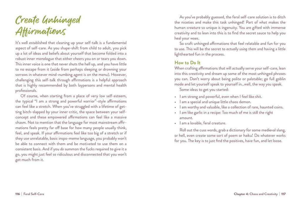 Simon & Schuster - Feral Self-Care by Mandi Em