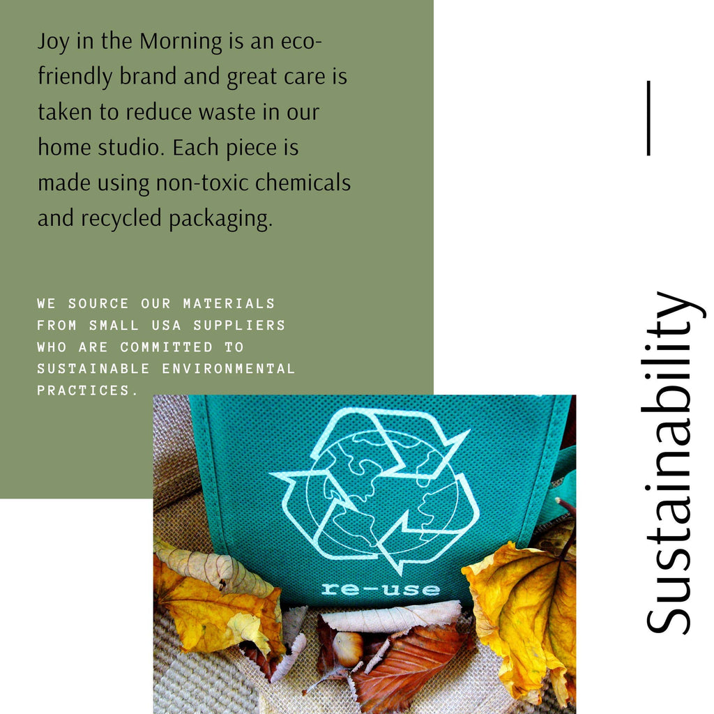 JOY IN THE MORNING - Poppy Semi-Circle Necklace