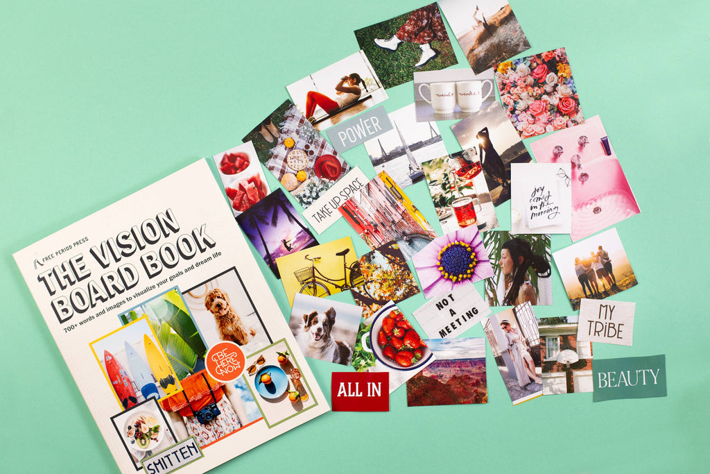 The Vision Board Book: 700+ Words & Images