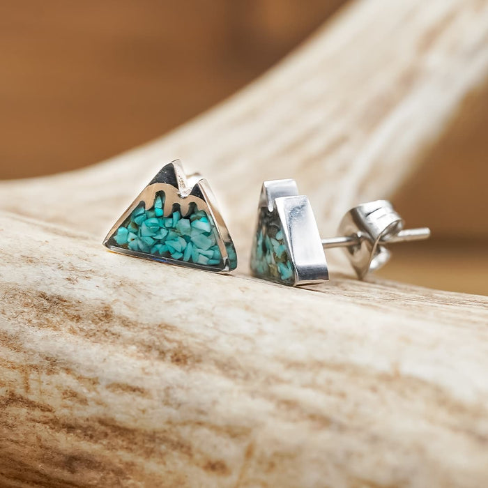 Antler Rings - Turquoise Mountain Earrings