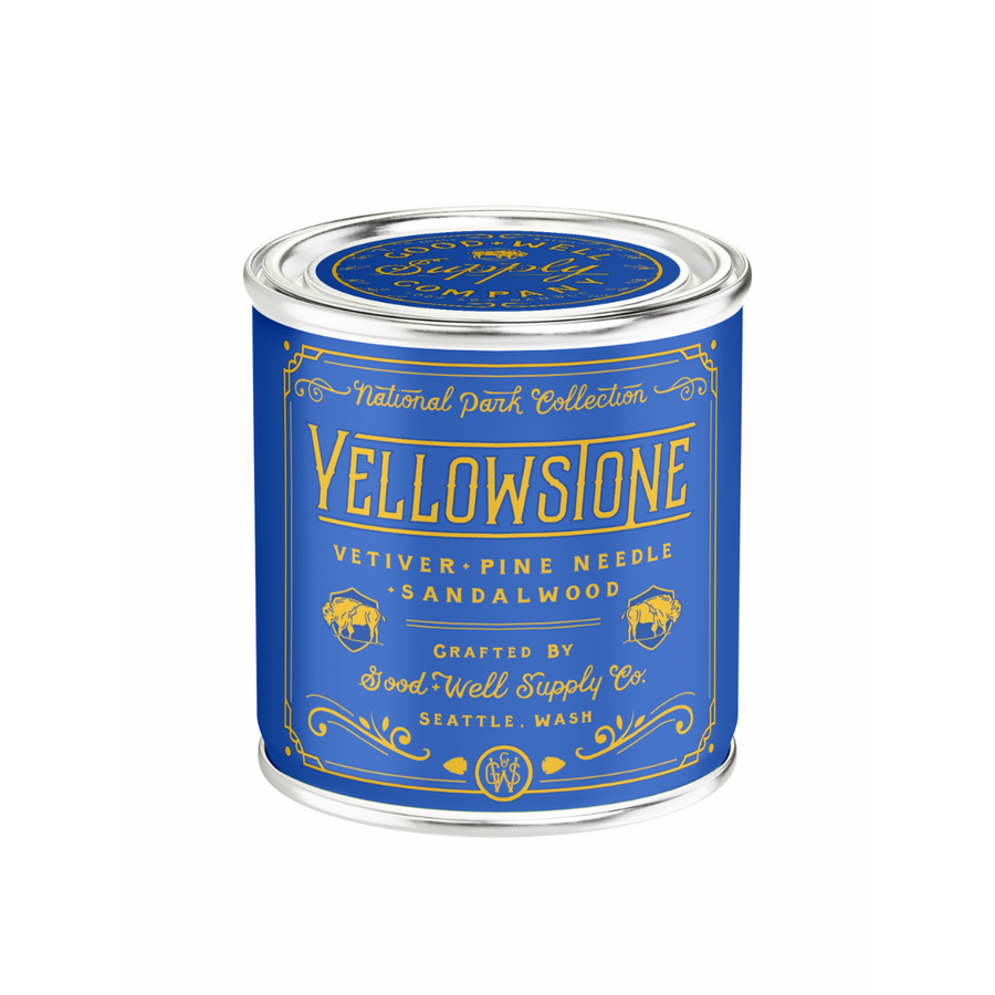Good & Well Supply Co. - Yellowstone National Park Candle