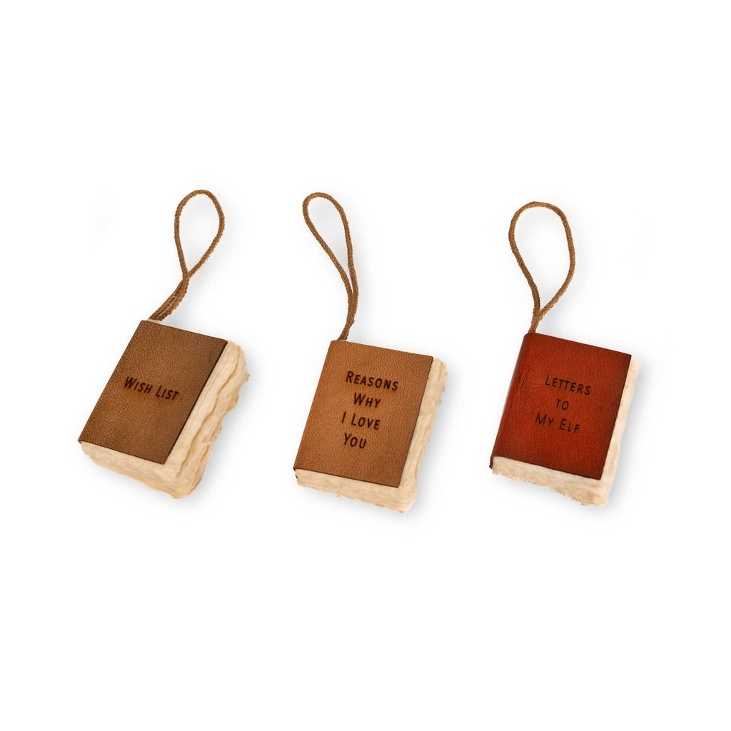 Sugarboo & Co - Little Book Ornaments with Cotton Hanger