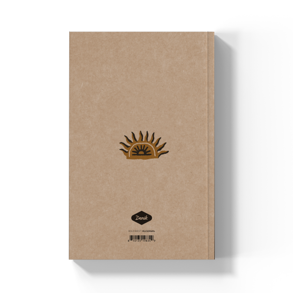 Denik - RaycoDesign — Western Horse Kraft Layflat Notebook KLC2316KL