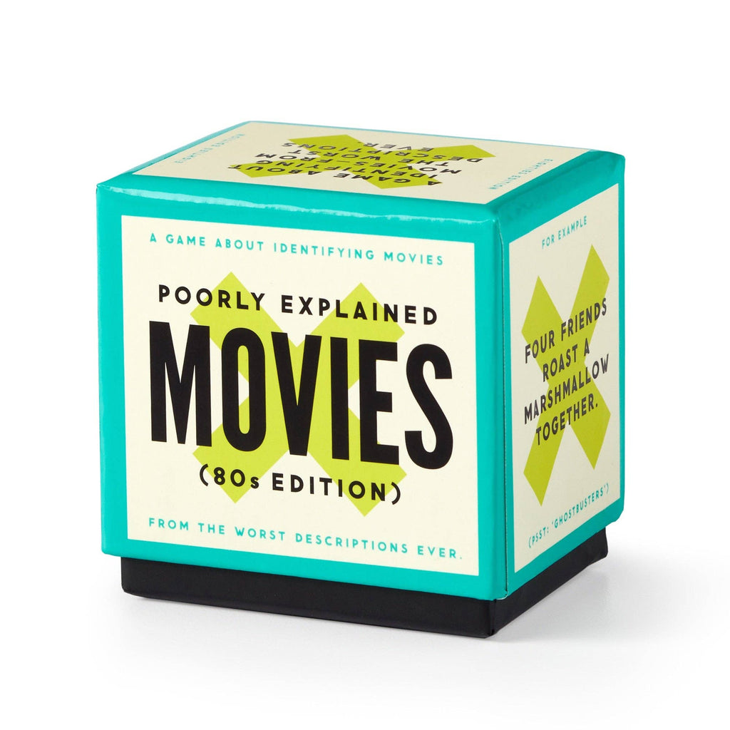 Chronicle Books - Brass Monkey Mini Poorly Explained Movies - 80s Edition