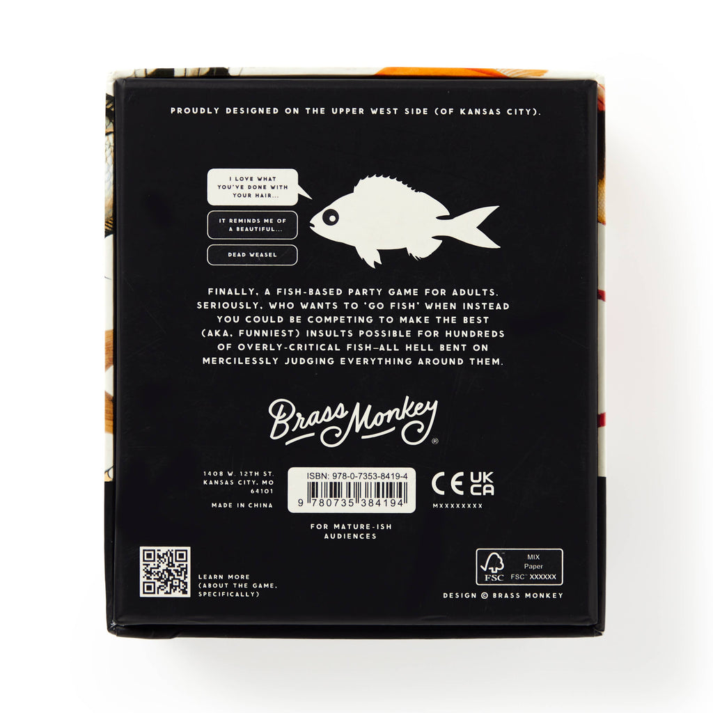 Chronicle Books - Brass Monkey Judgy Fish Game