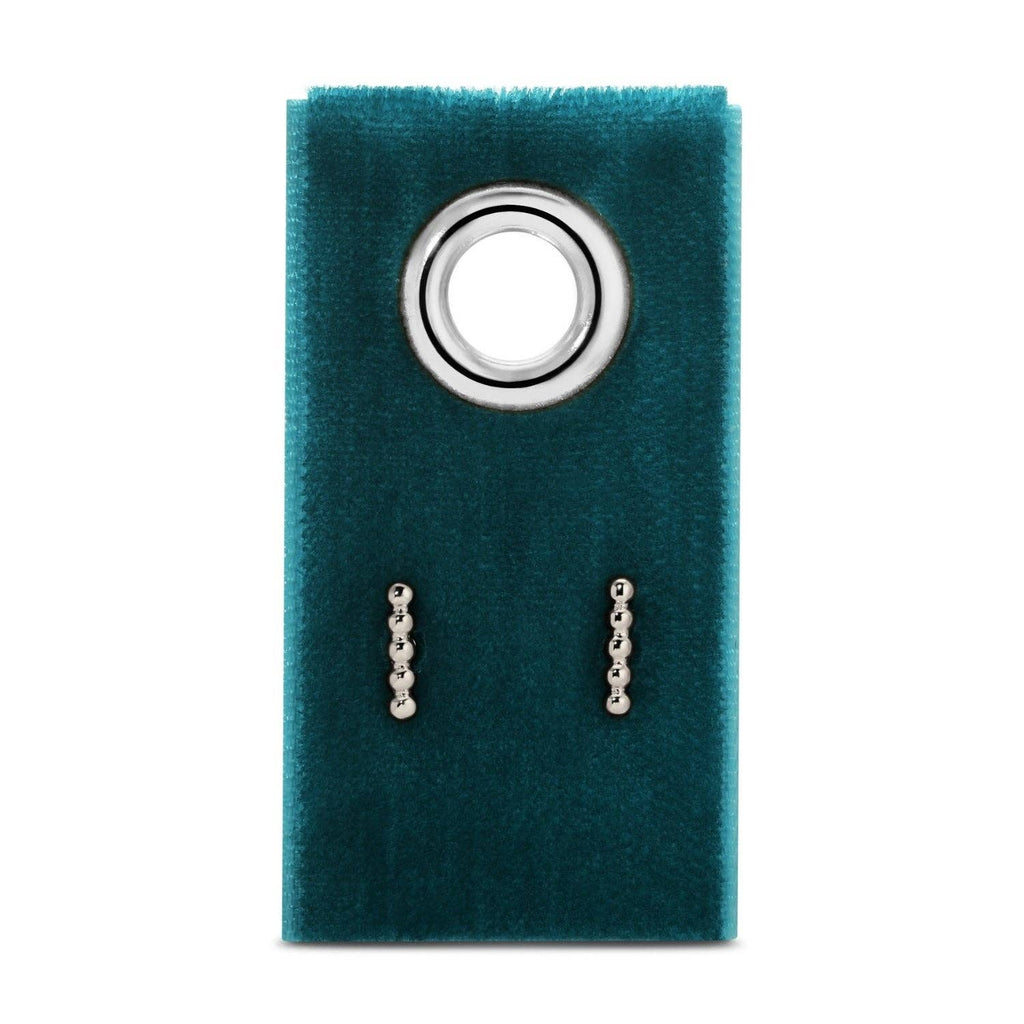 Splendid Iris - Dot Bar Studs On Velvet Tag
