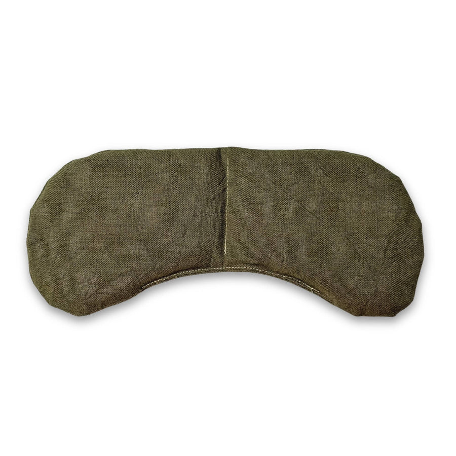 Slow North - Eye Mask  - Olive | Spa Eye Pillow, Weighted