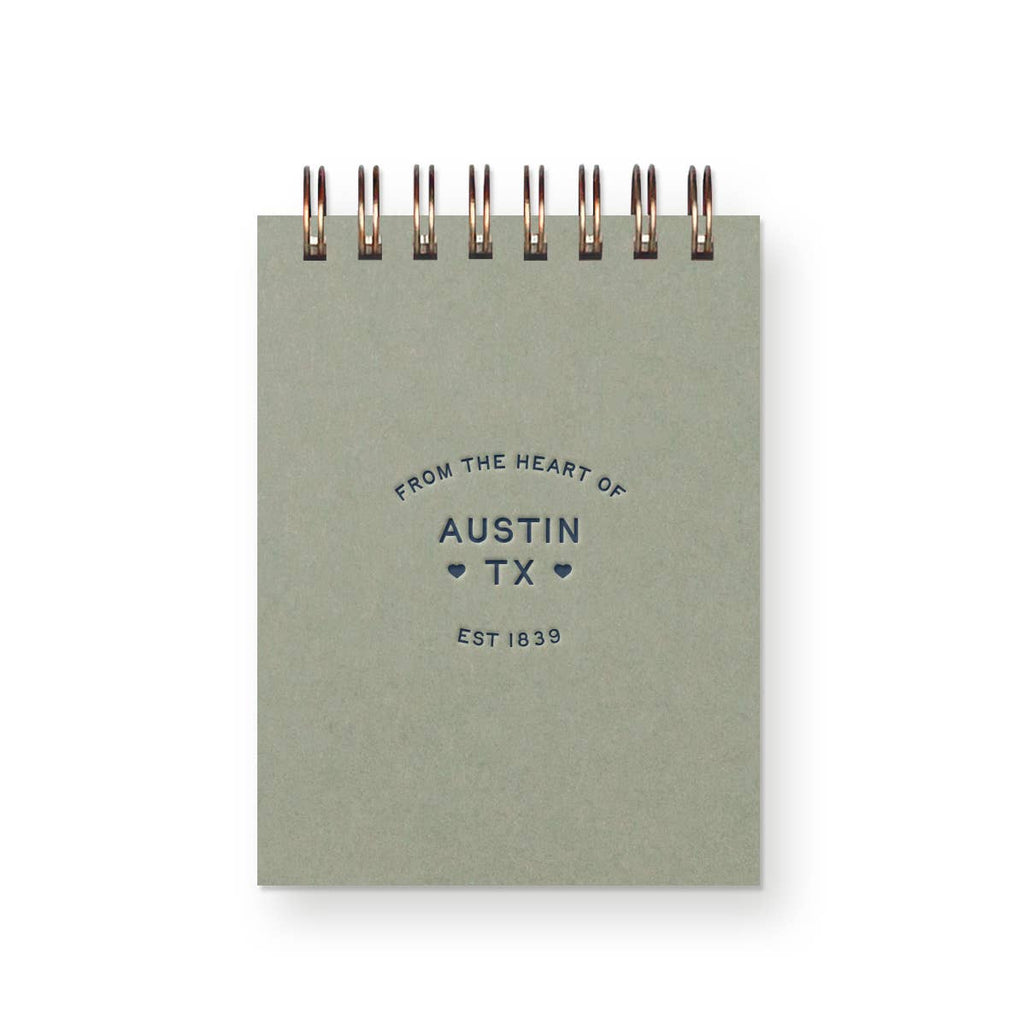 Ruff House Print Shop - Custom City From The Heart Mini Jotter Notebook