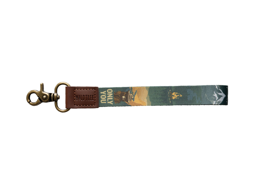 Wildtree - Smokey Bear Wristlet Keychain Lanyard
