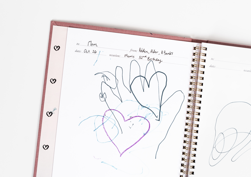 Duncan & Stone Paper Co. - Cards Worth Keeping Journal | Birthday Card Organizer Book