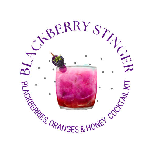 Raven & Rose Apothecary - Blackberry Stinger ~ Cocktail Infusion Kits with a Twist