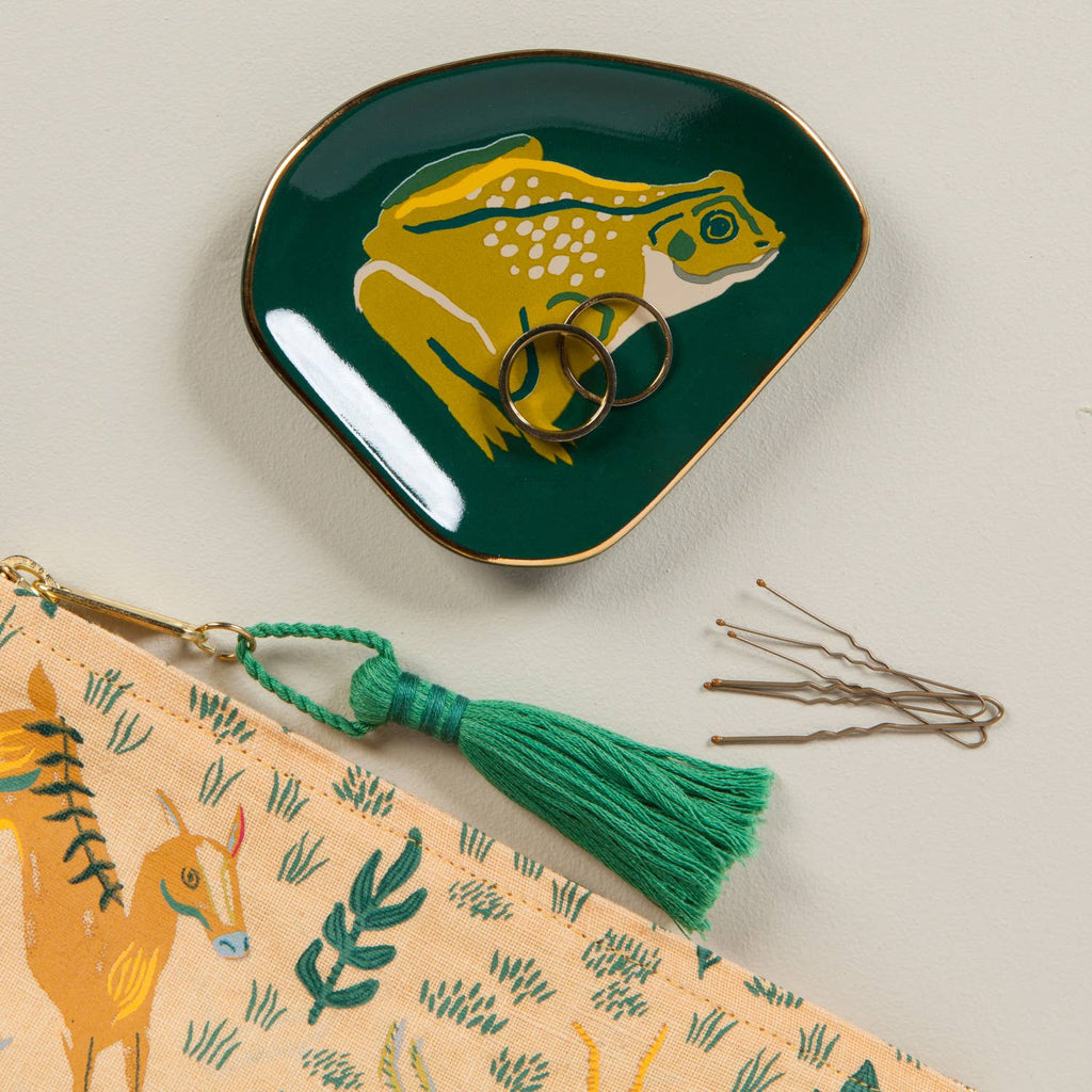 Danica Studio - Danica Studio Boundless Frog Shaped Ceramic Trinket Tray