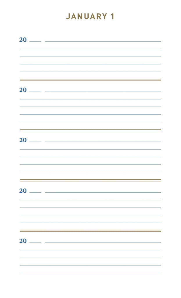 Chronicle Books - Denim One Line A Day