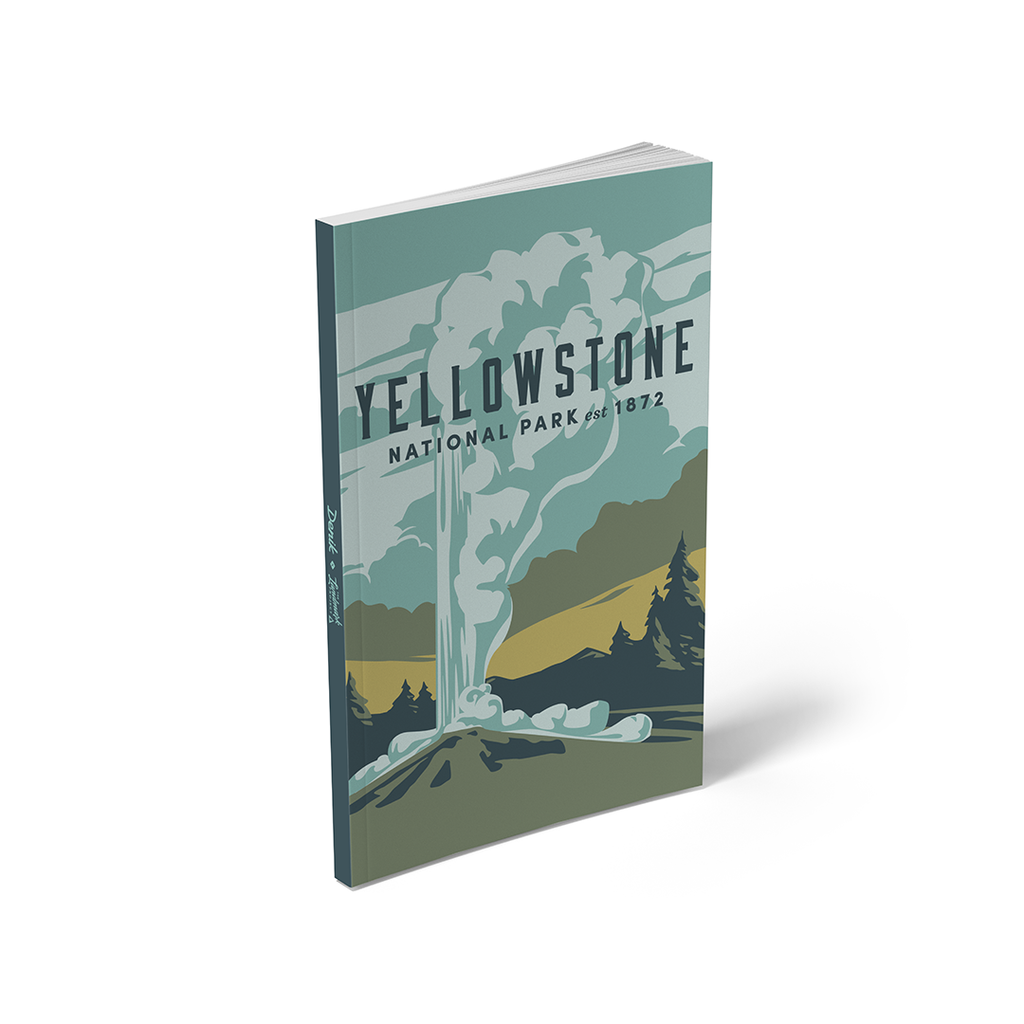 Denik - Yellowstone National Park Classic Layflat Notebook LFC2124L