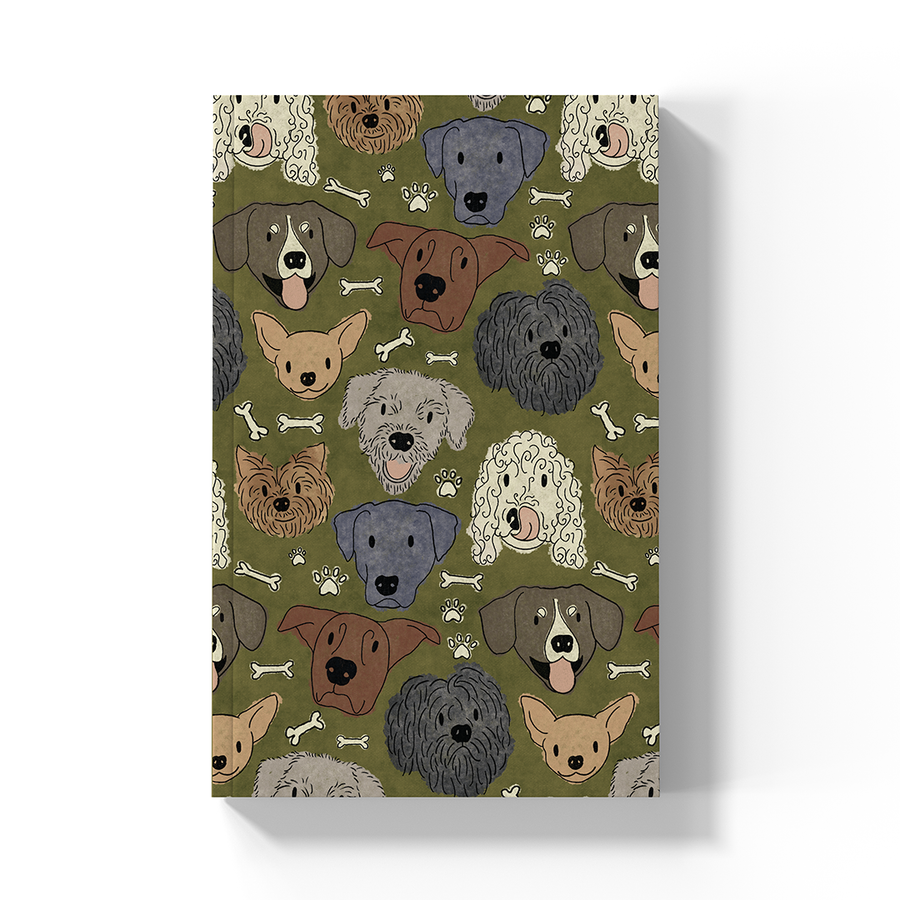 Denik - Doggies Classic Layflat Journal Notebook LFC1794L