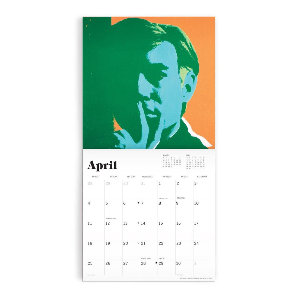 Chronicle Books - Andy Warhol 12 x 12 Wall Calendar 2027