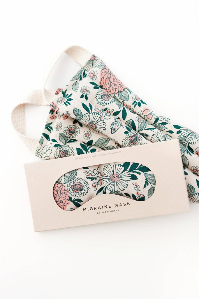 Slow North - Eye Mask  - Hidden Falls | Spa Eye Pillow, Weighted