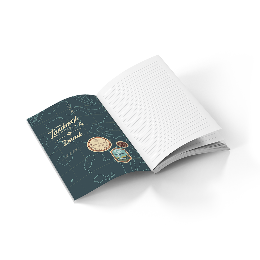Denik - Yellowstone National Park Classic Layflat Notebook LFC2124L