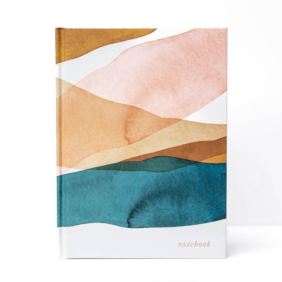 Duncan & Stone Paper Co. - Blank Journal Notebook - Flat Lay Diary Journal Hardcover