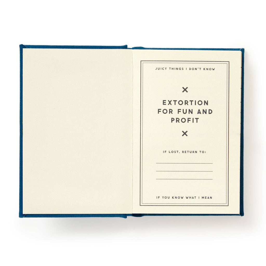 Chronicle Books - Brass Monkey Future Blackmail Tiny Diary