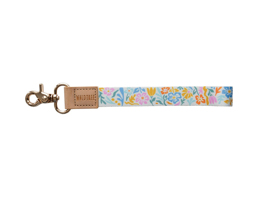 Wildtree - Summer Floral Wristlet Keychain