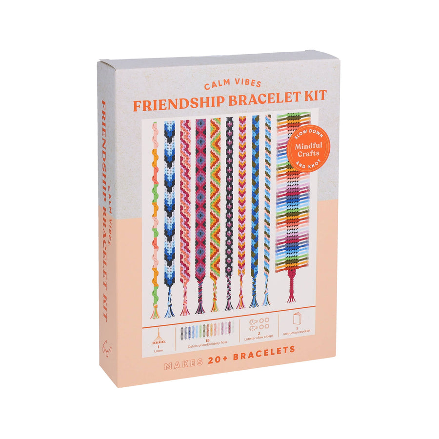 Chronicle Books - Mindful Crafts: Calm Vibes Friendship Bracelet Kit