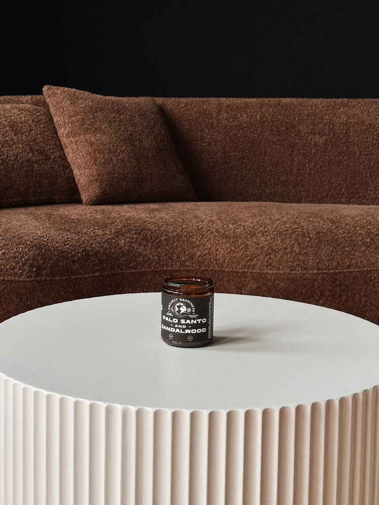 Project Happiness Candle Co. - Palo Santo and Sandalwood Soy Candle - 8oz
