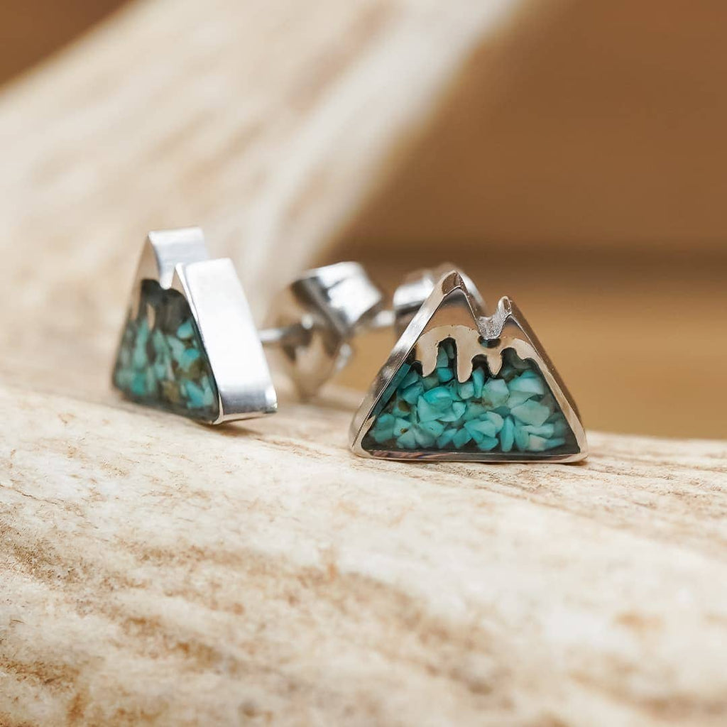 Antler Rings - Turquoise Mountain Earrings