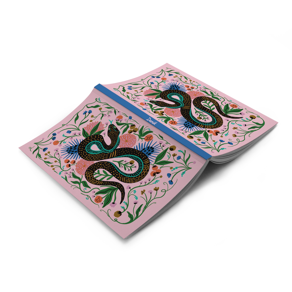 Denik - Charmed Snake Classic Layflat Notebook LFC2074L