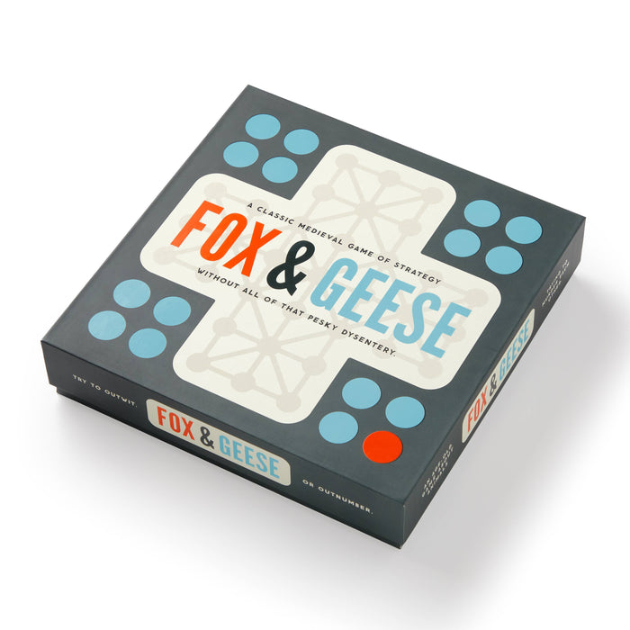 Chronicle Books - Brass Monkey Fox & Geese Game Set