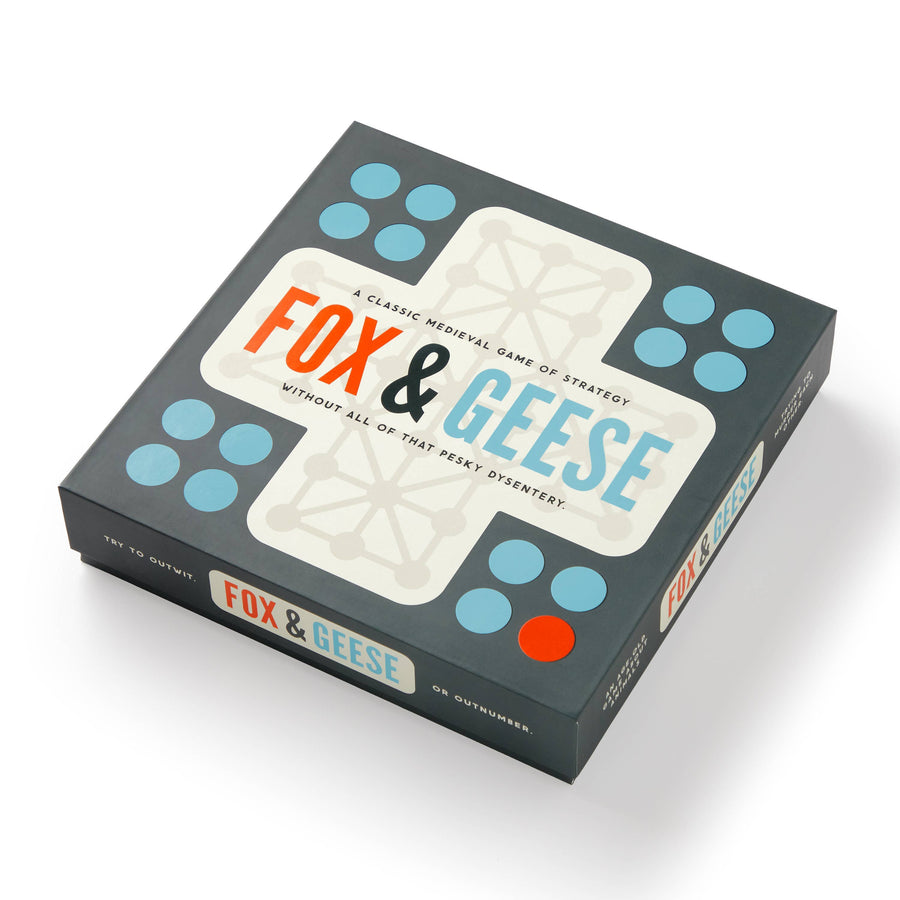 Chronicle Books - Brass Monkey Fox & Geese Game Set