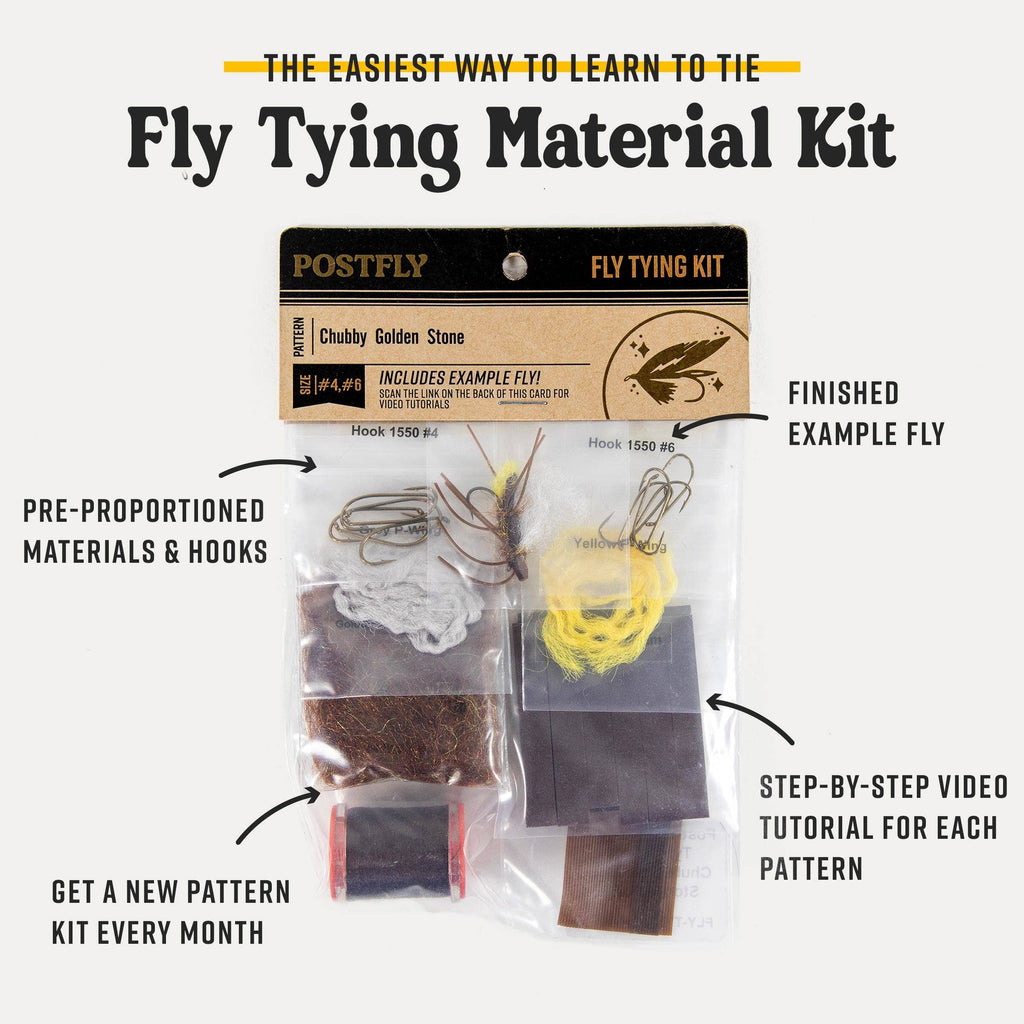 Postfly - Trout Fly Tying Kit