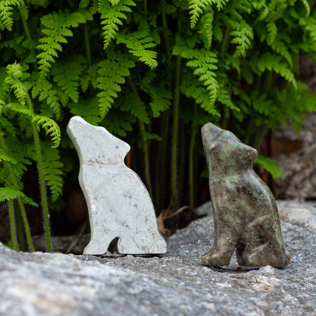 Studiostone Creative - Bear & Wolf Soapstone Carving Kit —DIY Art & craft