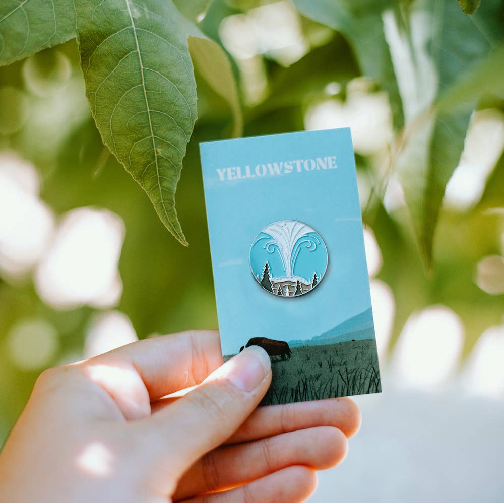 Good & Well Supply Co. - Yellowstone National Park Enamel Pin