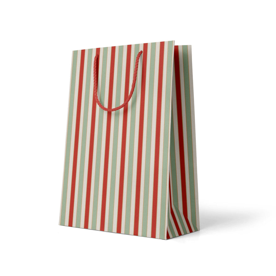Amy Heitman - Holiday Stripe Gift Bag