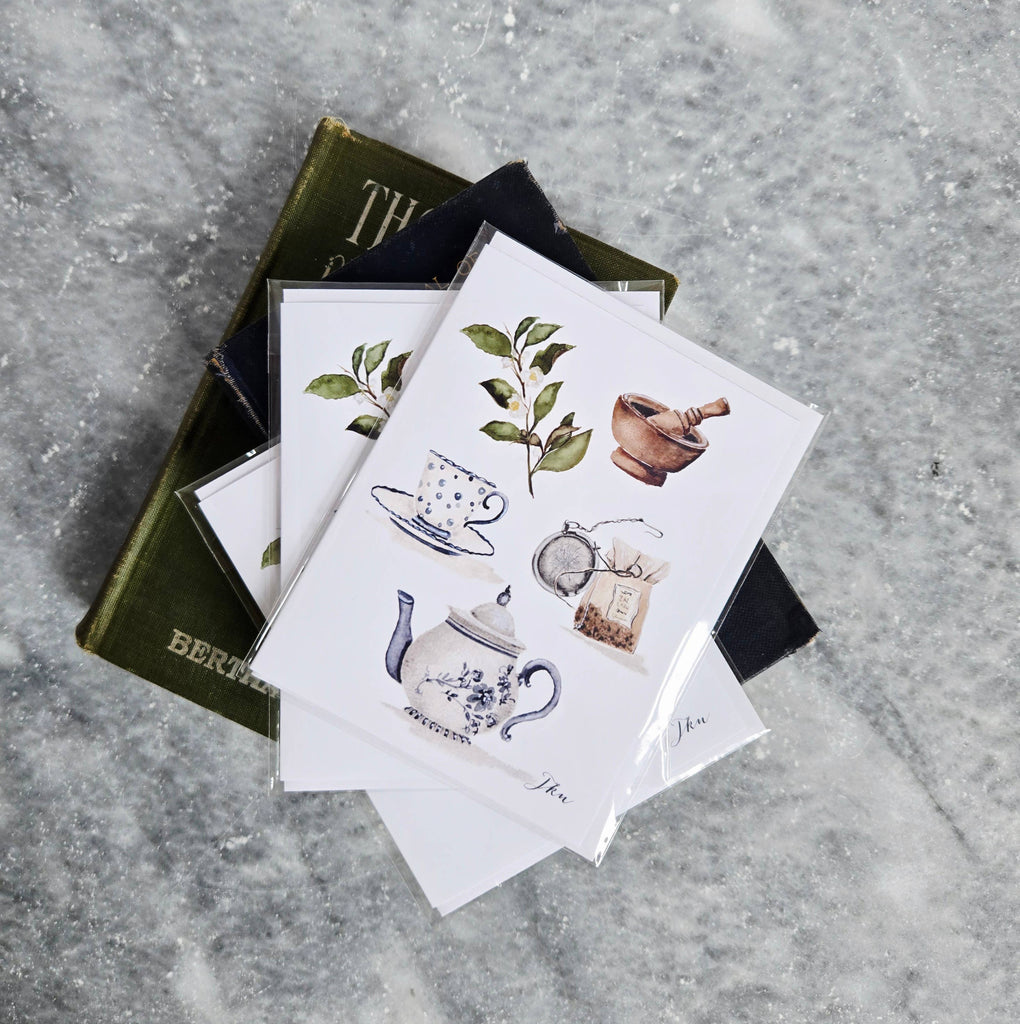 Julie Norkus - Note Card - Tea