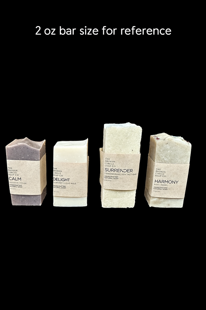 The Broken Circle Soap Co - Surrender (Lemongrass) | Sea Salt Bar | Vegan Soap