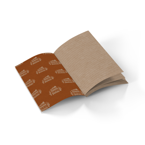 Denik - RaycoDesign — Western Horse Kraft Layflat Notebook KLC2316KL