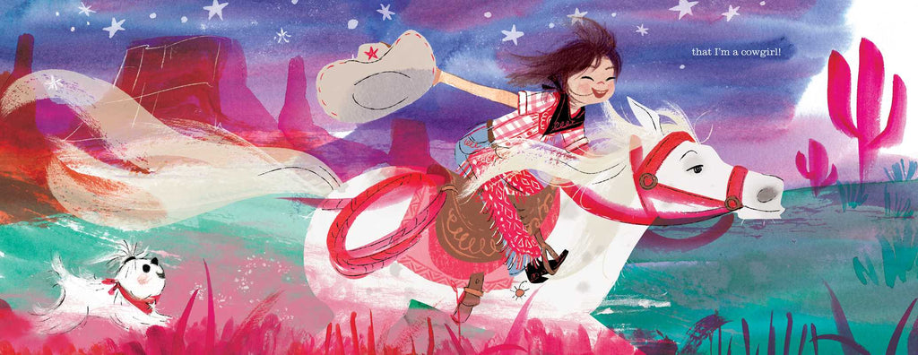 Simon & Schuster - I Wanna Be a Cowgirl by Angela DiTerlizzi