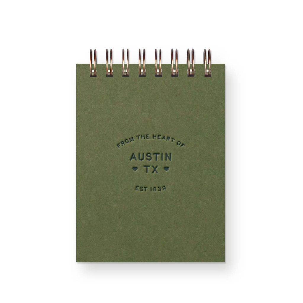 Ruff House Print Shop - Custom City From The Heart Mini Jotter Notebook