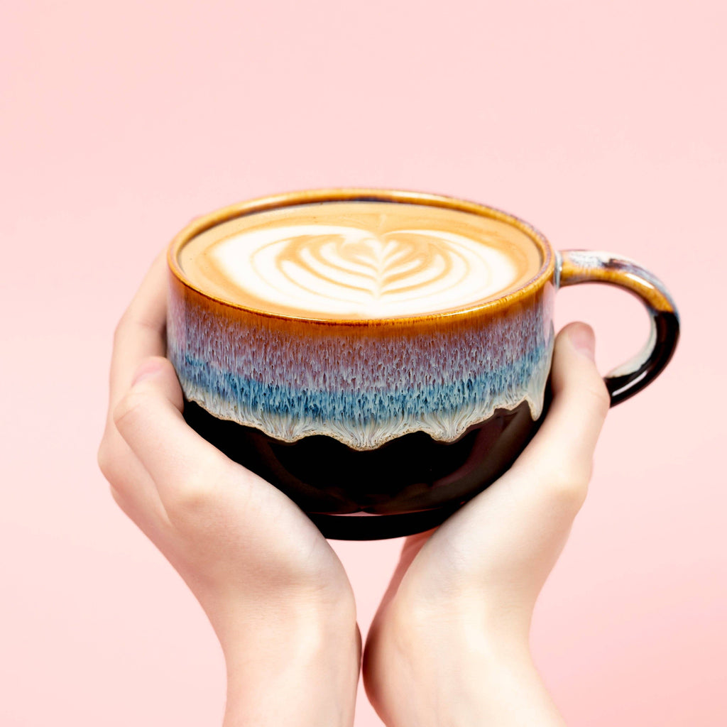 Nova Ceramics Travel Mugs - Monsoon Ceramic Handmade Mug - 16oz