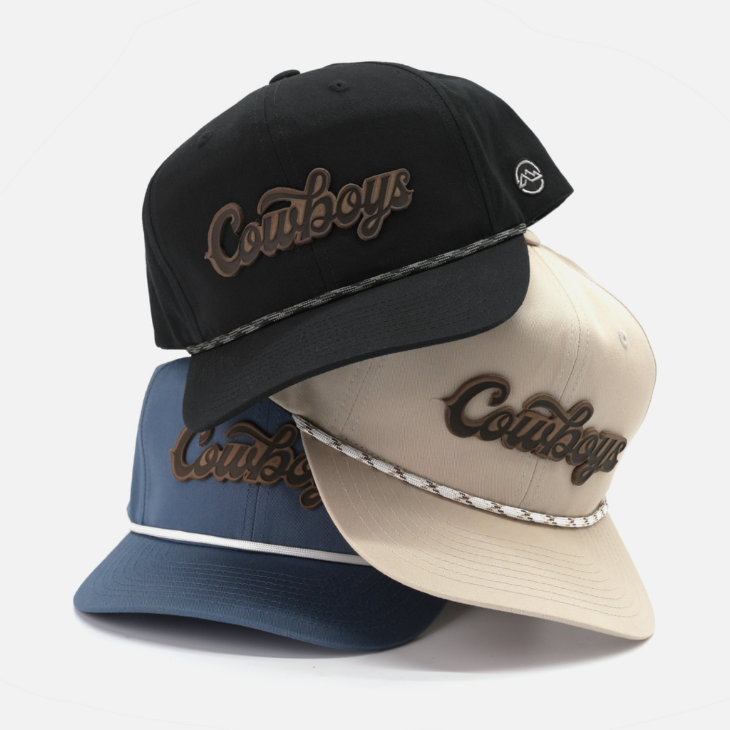 Range Leather Co. - Cowboys Script Hat