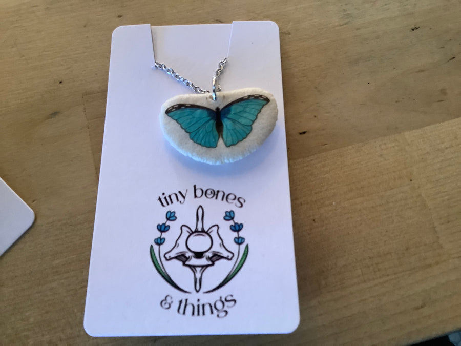 Vert end cap heart bone butterfly tiny bones 6/16/26