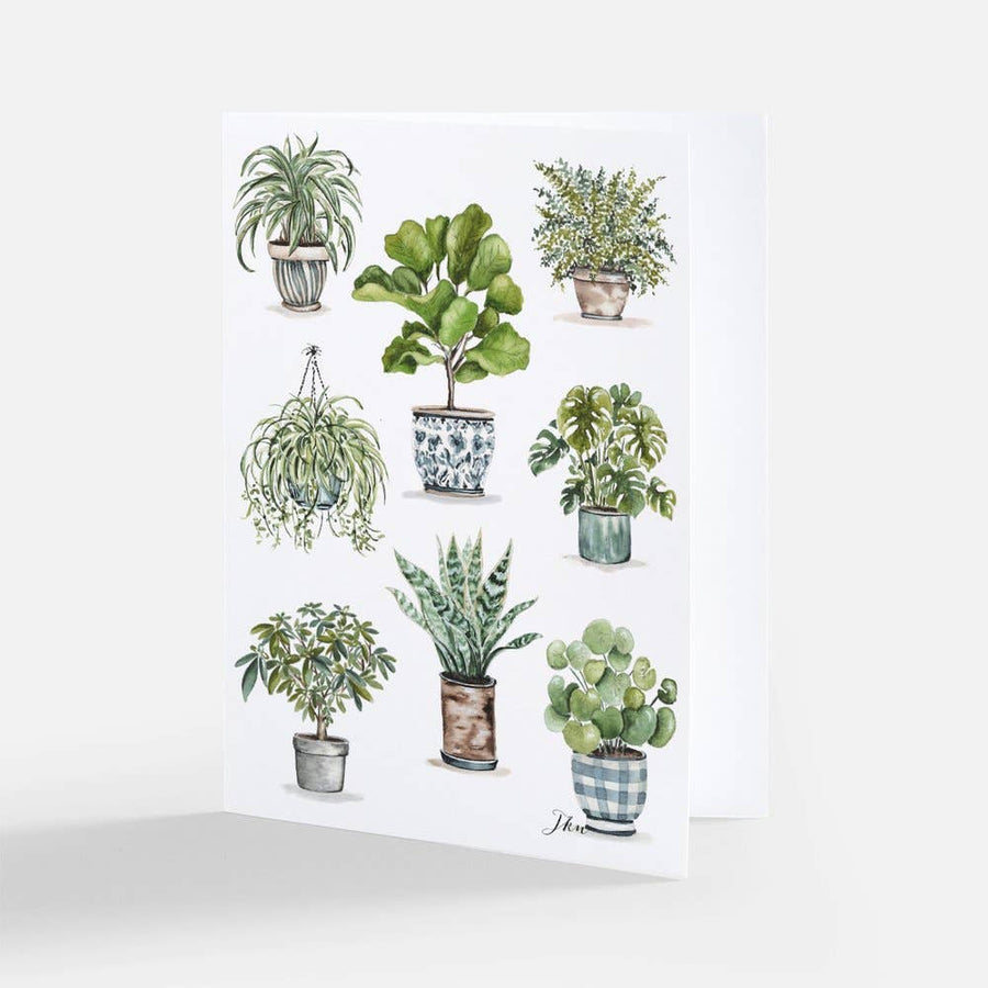 Julie Norkus - Note Card - Plant Lady