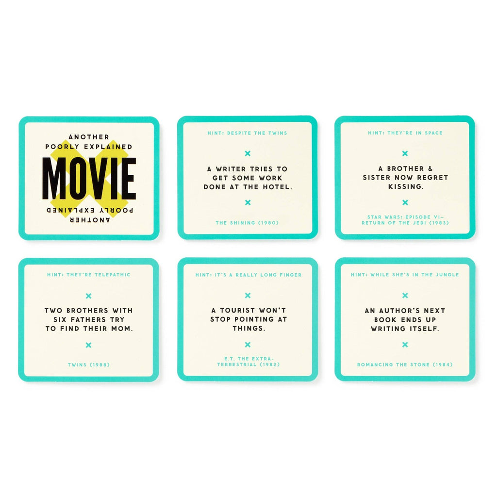Chronicle Books - Brass Monkey Mini Poorly Explained Movies - 80s Edition