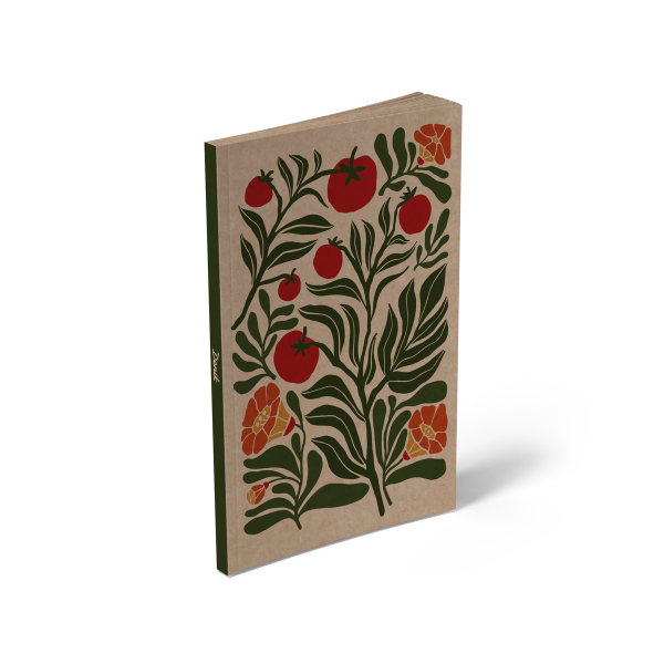 Denik - Tomatoes Kraft Layflat Notebook KLC2217KL