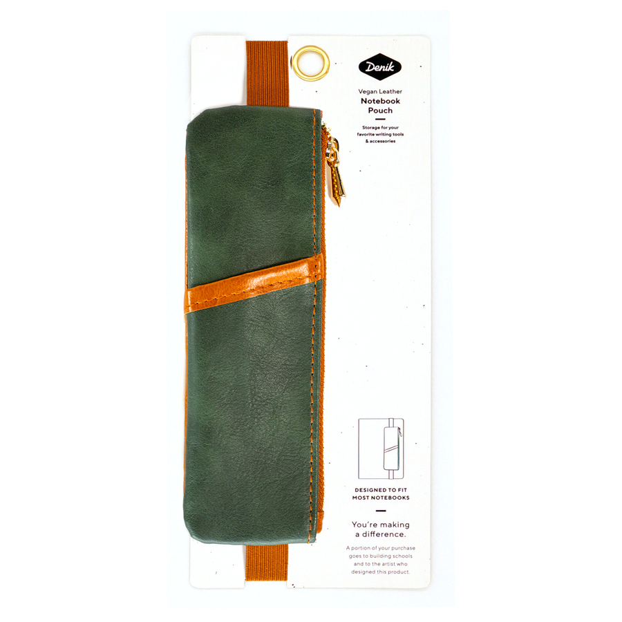 Denik - Garden Green Notebook Pouch